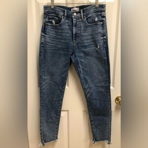 Ann Taylor - Loft Distressed Skinny Jean